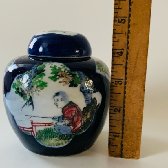Ceramic hand made vase from China - Picture 2 of 11